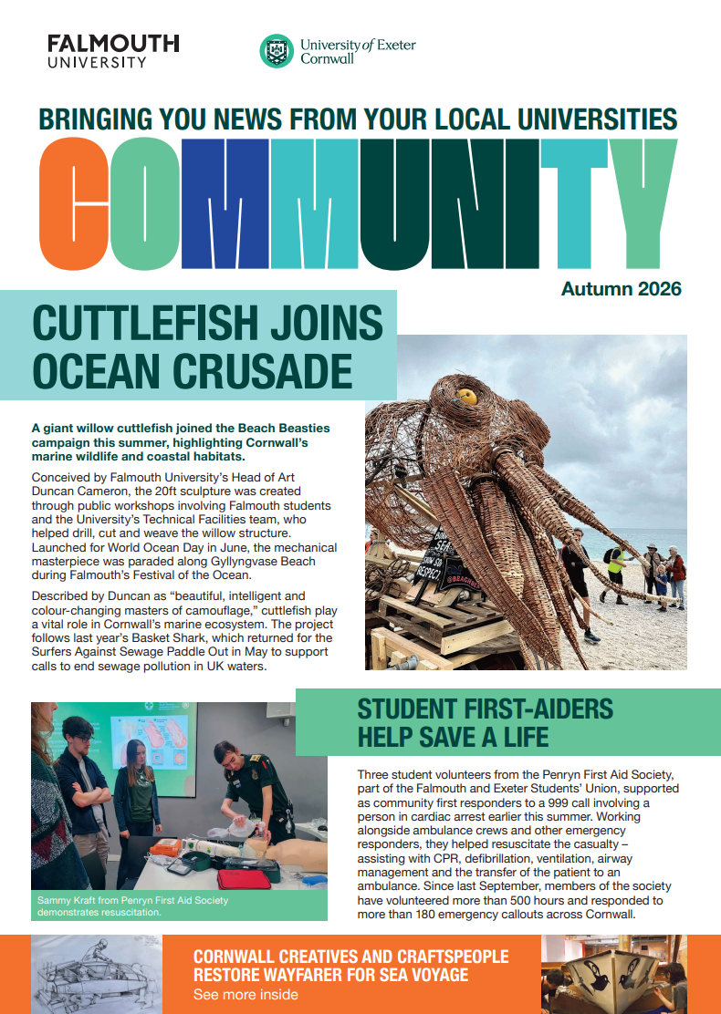 Image of front cover of Autumn 2026 Newsletter 
