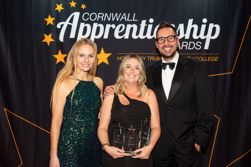 Apprenticeships-award-22-Pirate-FM-Holly-and-Neil-with-Lois-Craze.jpg