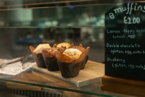 Selection of muffins