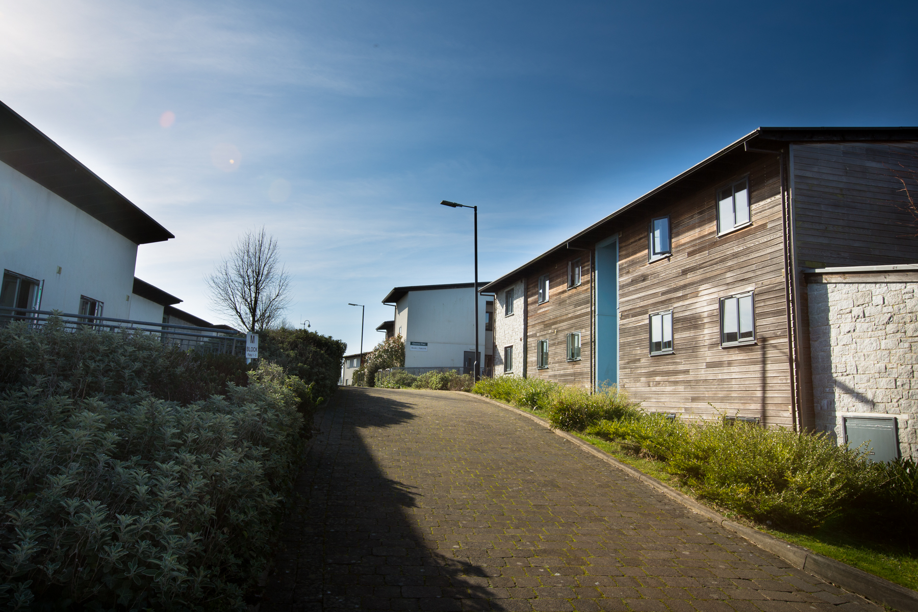Image of accommodation at Glasney village, Penryn University Campus